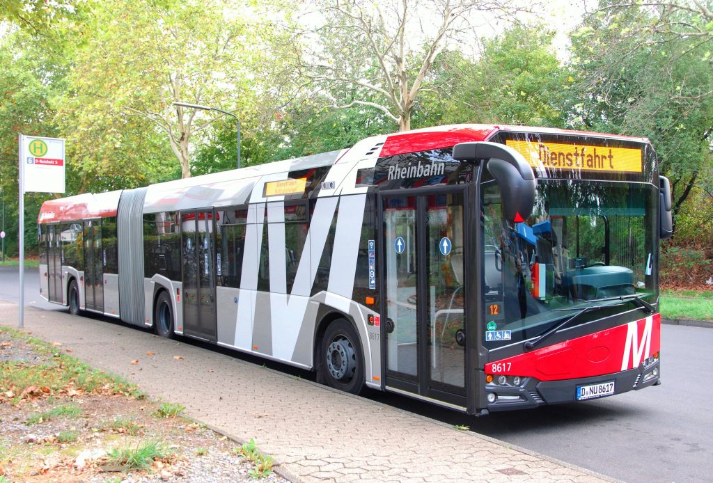 Düsseldorf Ein Jahr Metrobusse Urban Transport Magazine