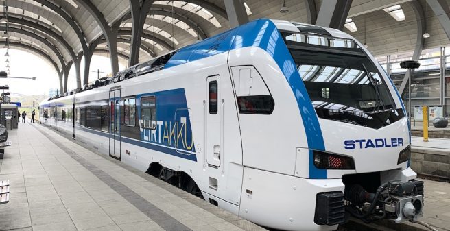 battery electric train