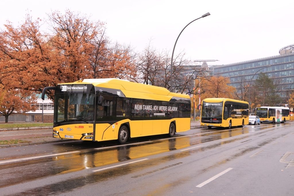 Berlin The end of the electric buses with inductive charging Urban