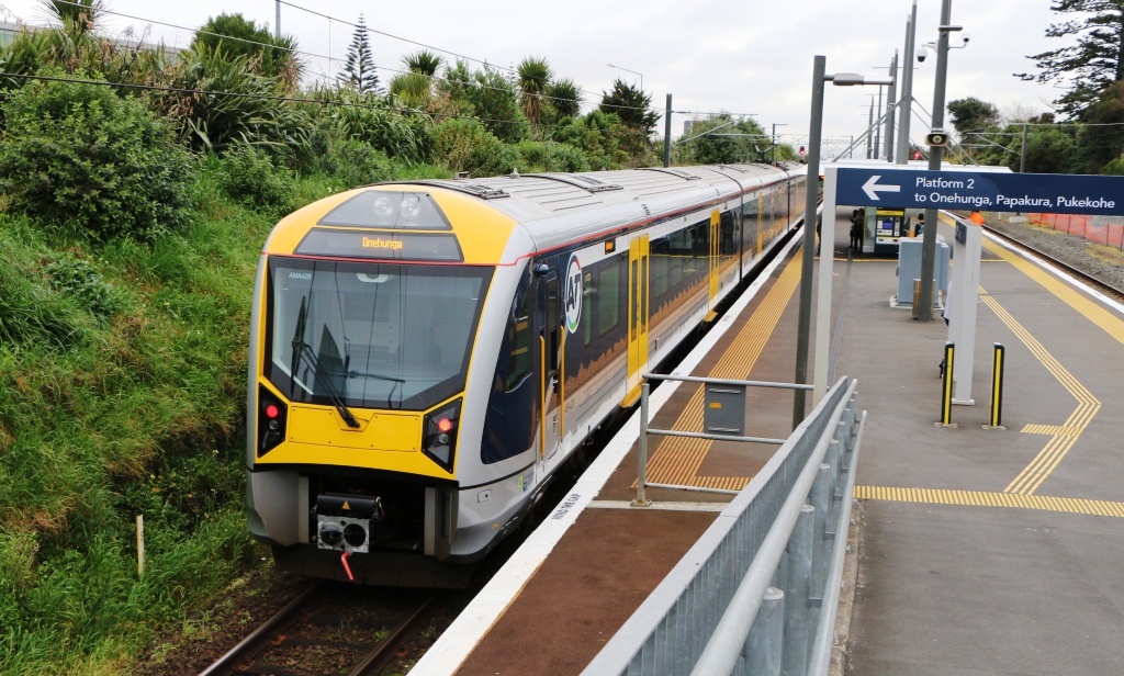 Auckland Suburban Expansion under way and 23 new electric units